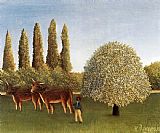 The Pasture by Henri Rousseau